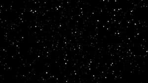 黑色背景上無數白色星星閃爍的星空夜晚。 — 太空 壁紙