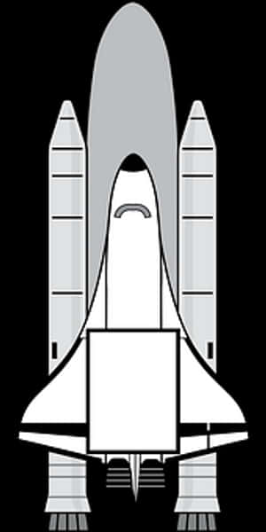 太空梭向量圖示