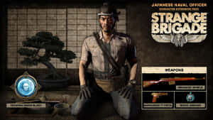 來自《Strange Brigade》的日本海軍軍官角色，配備武器和惡魔爆破能力。