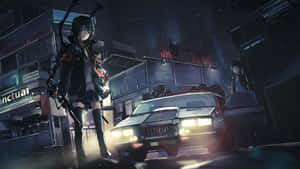 動漫汽車背景 — 動漫車 壁紙