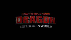 How to Train Your Dragon The Hidden World 的電影標題標誌