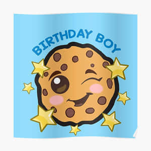 開心朱古力曲奇配星星慶祝生日男孩