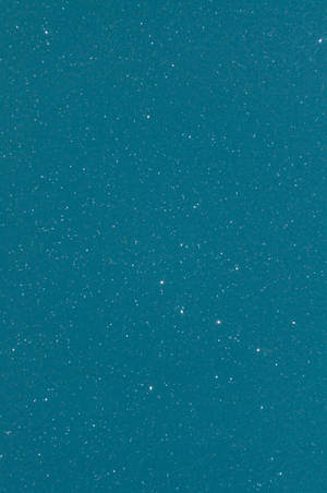 充滿星星的藍綠色夜空 — 閃粉 壁紙