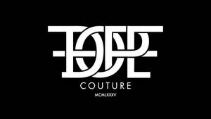 白色 EDGE COUTURE 標誌，帶羅馬數字，黑底