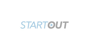 Start Out 標誌，以播放圖示取代 O — 美麗的日落動畫 壁紙