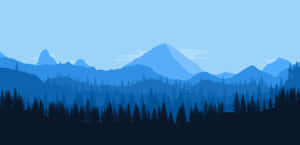 山景與樹木