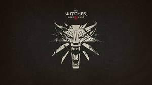 The Witcher 3 Wild Hunt 標誌，特色是風格化狼頭，帶有鋒利牙齒和尖刺。
