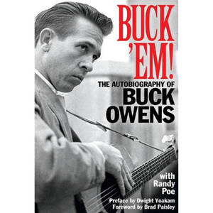 Buck Owens 在其自傳封面彈奏結他。