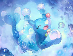 Brionne 在水中微笑，展現快樂瞬間