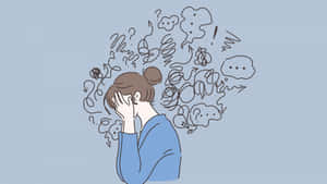 被腦中旋轉的想法和符號淹沒的人。