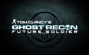 Tom Clancy's Ghost Recon Future Soldier 遊戲標誌，帶有骷髏標誌，背景為深色。