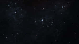 星空之夜，有發光的星雲和閃爍的星星。 — 太空美學 GIF 壁紙
