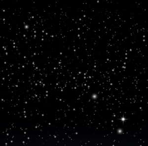 充滿無數閃爍星星和幾個明亮天體的星空夜空。 — 星空 壁紙