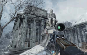 Metro Last Light 背景 — 槍 壁紙