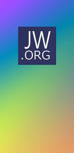 彩色漸變背景上的 JW.ORG 標誌
