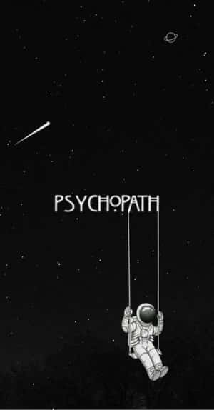 太空人在太空盪鞦韆，背景有星星和行星。
