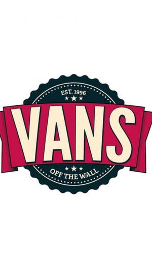 Vans品牌標誌，帶有口號「Off The Wall」和成立年份1996。 — Vans GIF 壁紙