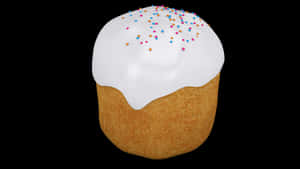 復活節 Kulich 蛋糕獨立展示