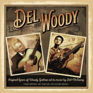 Del and Woody 的專輯封面，兩名結他手以復古棕褐色風格呈現。 — 音樂 GIF 壁紙