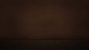 底部帶有 Louis Vuitton 字母組合圖案的深棕色皮革