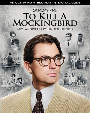 《殺死一隻知更鳥》電影海報，Gregory Peck 飾演 Atticus Finch。