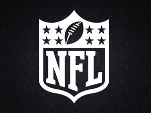 深色紋理背景上的NFL標誌
