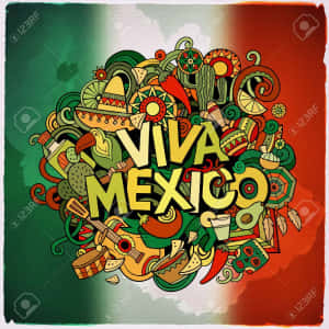 以鮮豔色彩的文化符號慶祝 Viva Mexico。