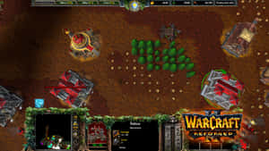 Warcraft Reforged策略遊戲基地，包含建築和界面