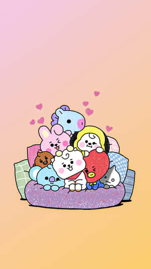 BT21角色合照