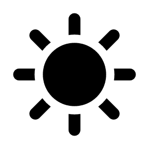 抽象太陽圖標