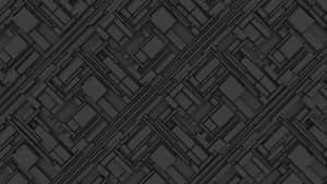 重複設計中灰色3D方塊的抽象幾何圖案。