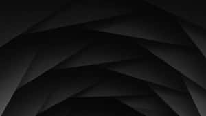 帶有黑色和灰色幾何多邊形的極簡抽象數位藝術。 — 純灰色 壁紙