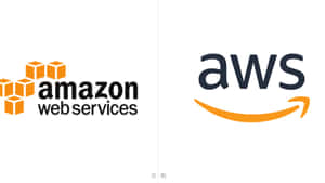Amazon Web Services 標誌演變：從舊立方體設計到帶微笑箭頭的新 aws 字母組合。