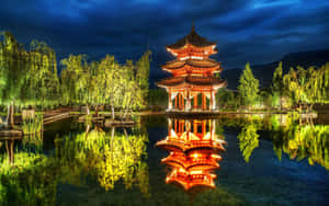 中國風景背景 — 唐人街 GIF 壁紙