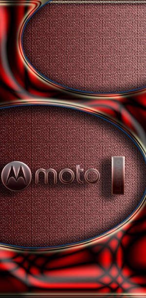 抽象紅色和栗色紋理壁紙，帶有Moto和Lenovo標誌。 — Motorola 壁紙