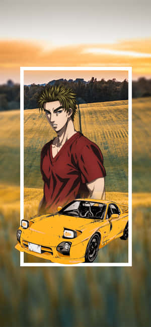 《Initial D》手機 — Oppo Find X8s 壁紙