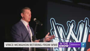 Vince McMahon 在記者會上宣布從WWE退休。