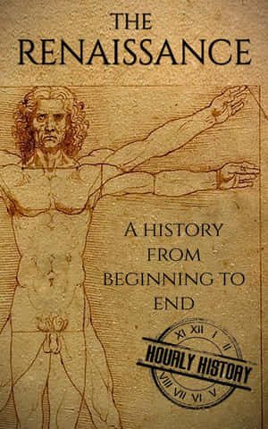 書名為「The Renaissance」的書封面，帶有解剖學圖畫和「Hourly History」印章。