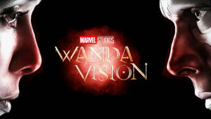 Wanda Vision 標題卡，兩個角色側面相對。