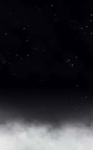 發光雲層之上有星星的黑暗夜空 — Honor Pad 20 Pro 壁紙