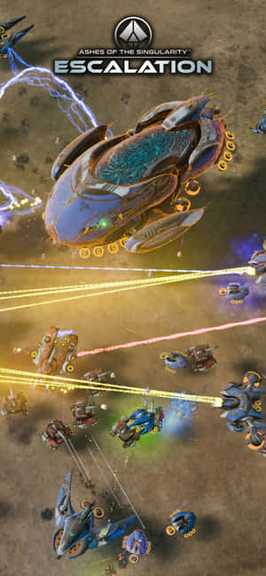 iPhone X 《Ashes Of The Singularity Escalation》背景 — iPhone 16 壁紙