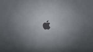 灰色漸變背景上的Apple標誌