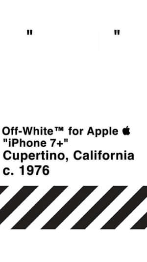 白色背景上的黑色文字和對角線條，帶有Apple和iPhone品牌標識。