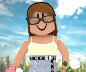 有雀斑的女孩 Roblox 角色