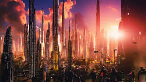 未來感背景 — 未來風格動態圖 壁紙