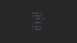 語法突顯的 C++ 程式碼片段，展示帶有 dead 條件的遞迴函數。