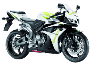 本田運動型摩托車側面視圖