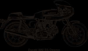 杜卡迪900 S S Desmo復古摩托車