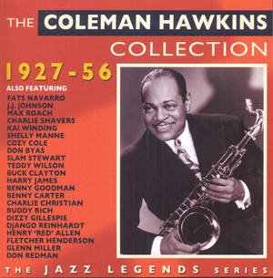 專輯《The Coleman Hawkins Collection 1927-56》的封面， featuring 爵士音樂家。 — Galaxy Z Flip7 FE 壁紙