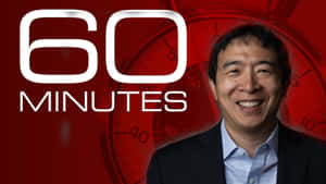 楊安澤在《60分鐘》節目中微笑